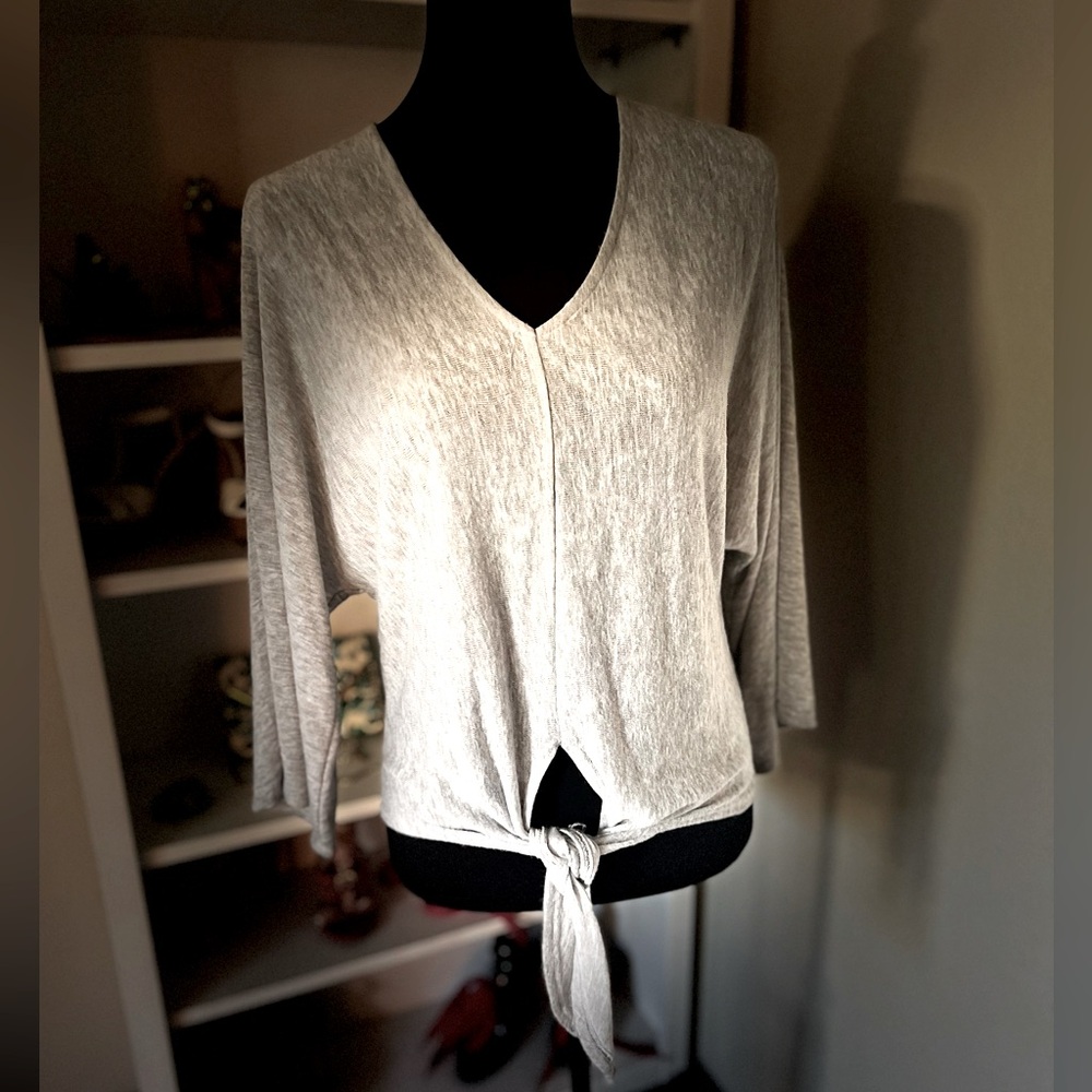 Final Touch Grey Blouse